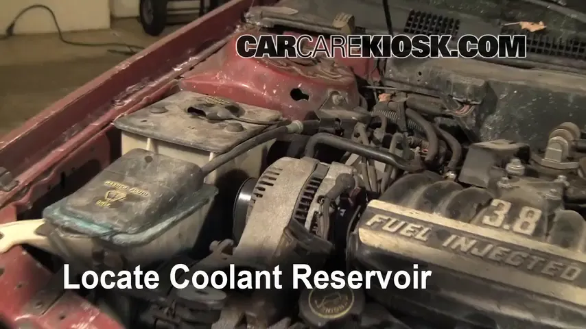 1993 Mercury Sable GS 3.8L V6 Sedan Coolant (Antifreeze)